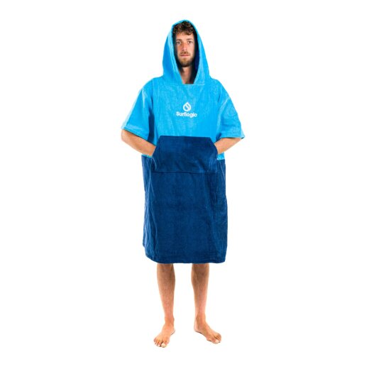 Surf Logic Poncho Cyan Navy