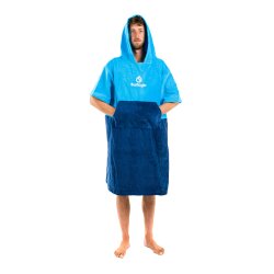 Surf Logic Poncho Cyan Navy