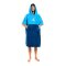 Surf Logic Poncho Cyan Navy