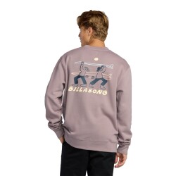 Billabong Split The Peak Sweater Purole Ash