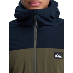 Quiksilver Jacke Overcast 3k Insulated Grape Leaf