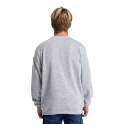 Quiksilver Keller Crew Pullover Light Grey Heather