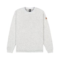 Quiksilver Keller Crew Pullover Light Grey Heather