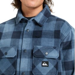 Quiksilver Bering Strait Check Shirt China Blue Northsea