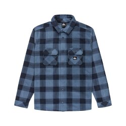Quiksilver Bering Strait Check Shirt China Blue Northsea