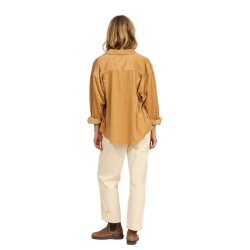 Sisstrevolution After Hours Cord Shacket Rattan