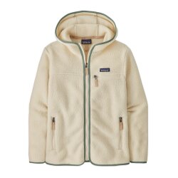 Patagonia W´s Retro Pile Hoody Natural Ellwood Green
