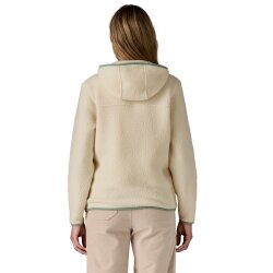 Patagonia W´s Retro Pile Hoody Natural Ellwood Green