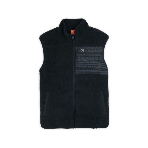 Oxbow Storm Sleeveless Fleece Weste Noir