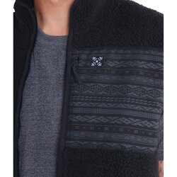 Oxbow Storm Sleeveless Fleece Weste Noir