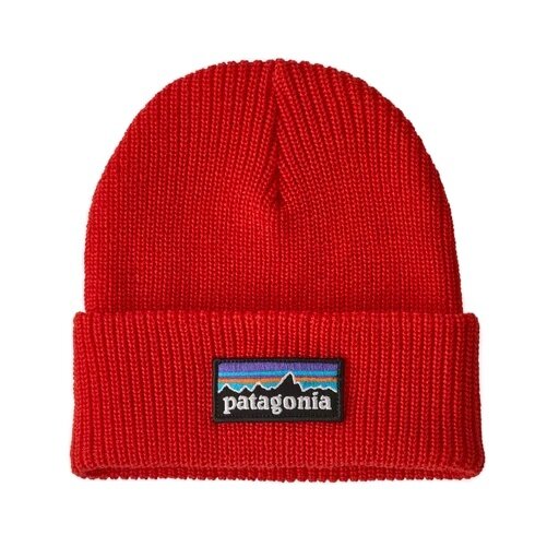 Patagonia K´s P6 Logo Beanie Sizzle Red