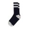 Klitmoller Striped Merino Socks Navy/ Pastel Grey