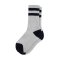 Klitmoller Striped Merino Socks Pastel Grey/Navy