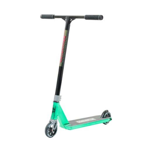 Dominator Team Edition Mini Stunt Scooter Green Chrome