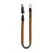 Mystic Kite Safety Leash Long Black Orange
