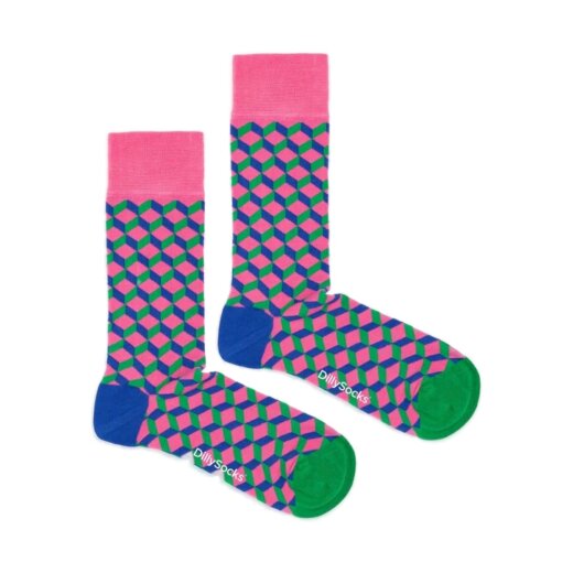 DillySocks Luminous Dice 8 - 12,5 (41-46)