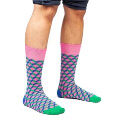 DillySocks Luminous Dice 8 - 12,5 (41-46)