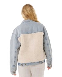 Rip Curl Cruisin Sherpa Denim Jacklet Washed Blue S