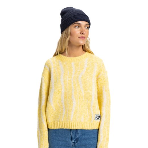 Quiksilver Women Selwyn Sweater Rattan Sans Strokes