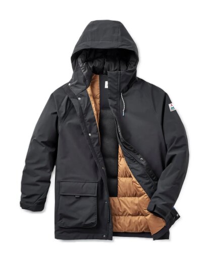 Passenger Clothing Baltic Recycled 2.0 Parka Black