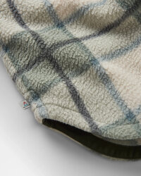 Passenger Clothing Cloudy 2.0 Recycled Fleece Shirt Pistachio Check