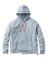 Passenger Clothing Point Grid Recycled Fleece Hoodie Grey