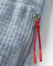 Passenger Clothing Point Grid Recycled Fleece Hoodie Grey