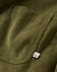 Passenger Clothing Kodiak 2.0 Sherpa Sherpa Cord Overshirt Khaki