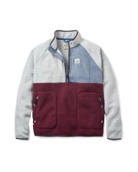 Passenger Clothing Offgrid 2.0 1/2 Zip Shrepa Fleece Grey...