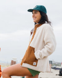 Passenger Clover 2.0 Recycled Sherpa Fleece Vintage White