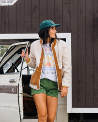 Passenger Clover 2.0 Recycled Sherpa Fleece Vintage White