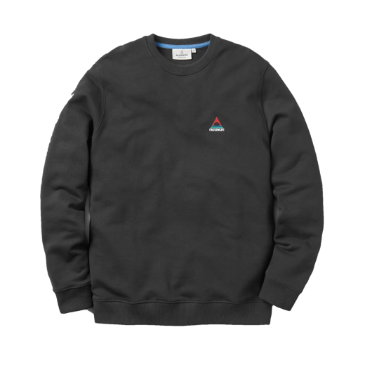 Passenger Clothing Vita Organic Cotton Sweatshirt Black