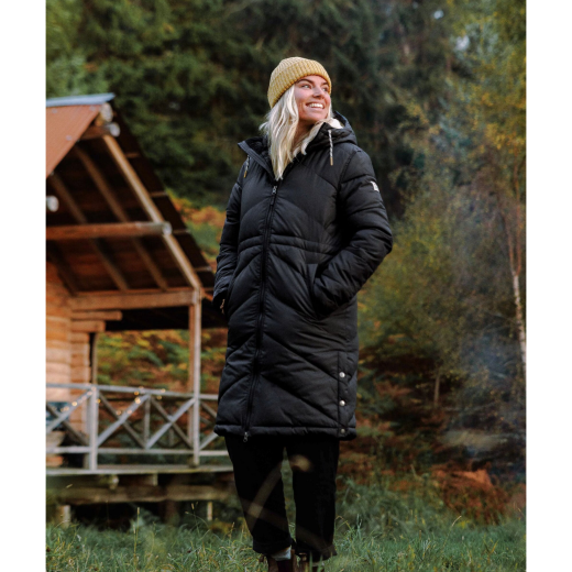 Passenger Clothing Kinsey 2.0 Recycled Jacket Parka Phantom Black S