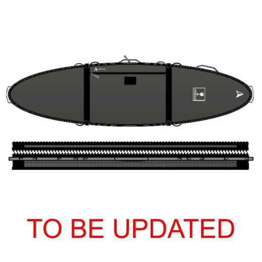 ROAM Boardbag Surfboard Converter Coffin 7.6