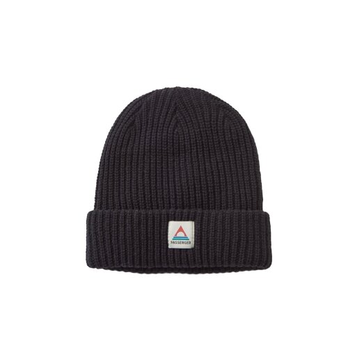 Passenger Clothing Beechwood Recycelte Fleece Mütze Black