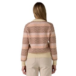 Patagonia Ws Recycled Wool Crewneck Sweater Starlight Dark Natural S