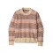 Patagonia Ws Recycled Wool Crewneck Sweater Starlight Dark Natural S