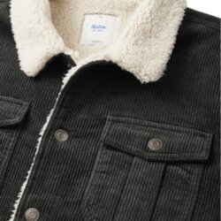 Katin Jacket Harris Corduroy Black Wash
