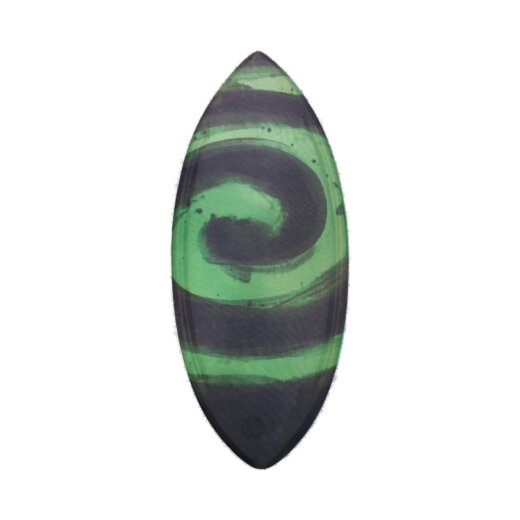 HW-Shapes Waveskim Foamy Skimboard Epoxyart Swirl