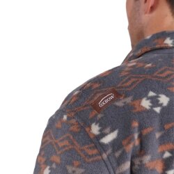 Oxbow Nomad Fleece Overshirt Graphite