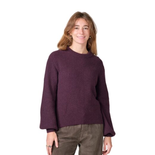 Klitmoller Gerda Knit Pullover Burgundy