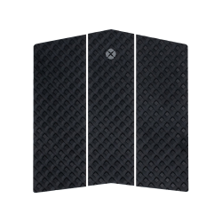 Devoted Performance Deck 3 Piece Traction Pad Black/Grey