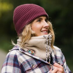 Passenger Clothing Mulled Sherpa Fleece Snood Oatmeal