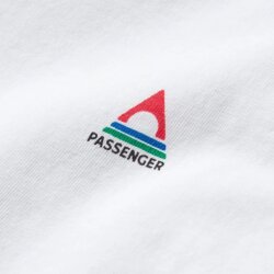 Passenger Clothing Classic Logo Recycled Cotton T-Shirt White L