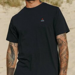 Passenger Clothing Classic Logo Recycled Cotton T-Shirt Black L