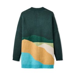 Passenger Clothing Scenic Recycled Long Knitted Cardigan...