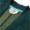 Passenger Clothing Scenic Recycled Long Knitted Cardigan Dark Fern