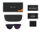 Oakley Meta HSTN Smart Sonnenbrille Black Transitions