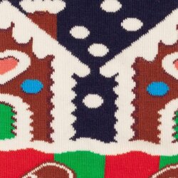 DillySocks Frosty Gingerbread 4 - 7.5 (36-40)