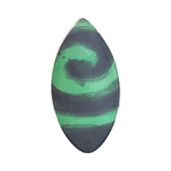 HW-Shapes Hybridskim Skimboard Kids Foamy 100 Epoxyart Swirl